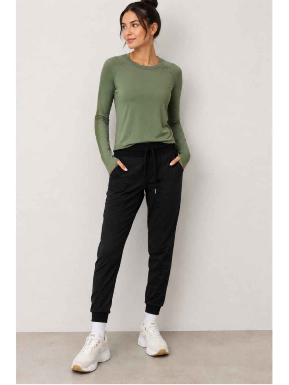 Lululemon Dance Studio Mid-Rise Jogger Full Length Black Size 4